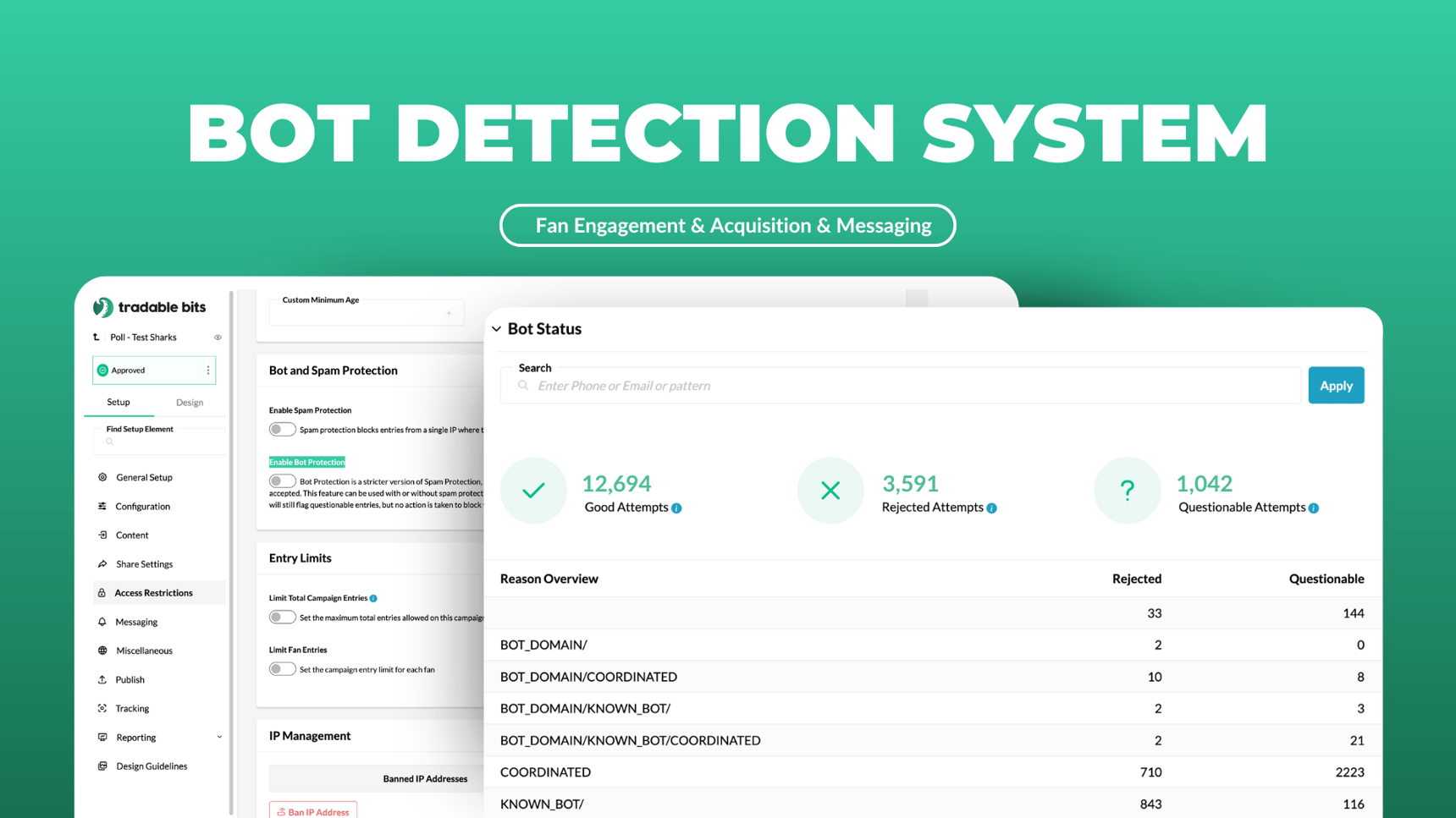 Bot Detection Software Development Tradable Bits Product Updates - July 2025