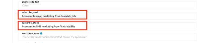Business Opt in Step 4