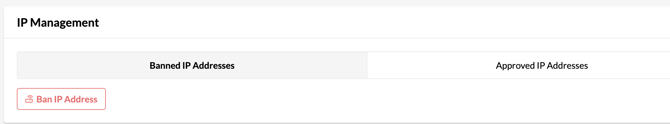 Campaign > Setup > Access Restrictions > IP Management