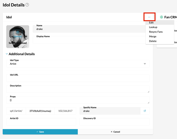 Edit Idols
