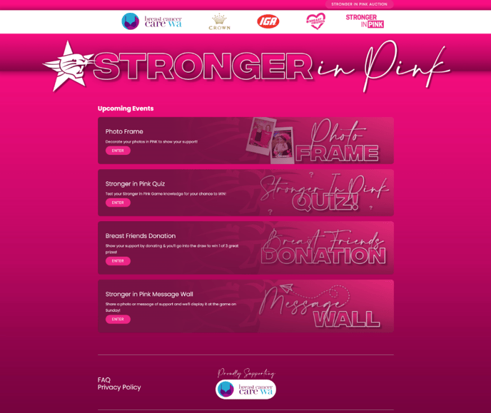 Example of an engagement scheduler
