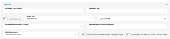 Campaign CRM Subscription