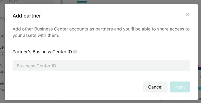 TikTok Add Partner Add ID