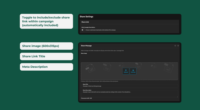 Share link best practices-meta info